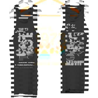 1973 Dog Paw Print Vintage Tank Top | Mazezy