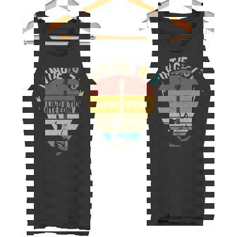 1973 Guitar Pick Vintage Tank Top | Mazezy