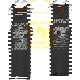 1973 Record Player Tank Top | Mazezy
