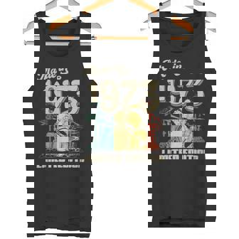 1973 Vintage Drum Set Tank Top | Mazezy