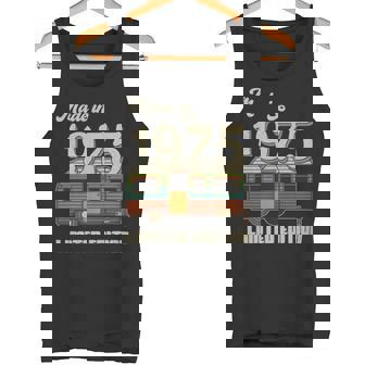 1975 Camping Caravan Vintage Tank Top | Mazezy