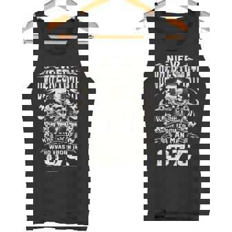 1975 Power Of A Man Tank Top | Mazezy