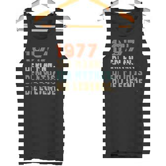 1977 Der Mann Der Mythos Die Legende Tank Top - Geschenkecke