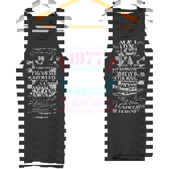 1977 Thank You For Understanding Tank Top | Mazezy