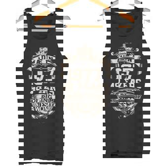 1977 Years Of Being Awesome 2025 Tank Top | Mazezy