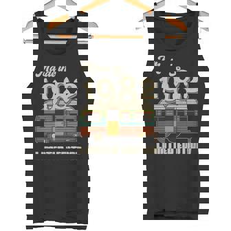 1982 Camping Caravan Vintage Tank Top | Mazezy