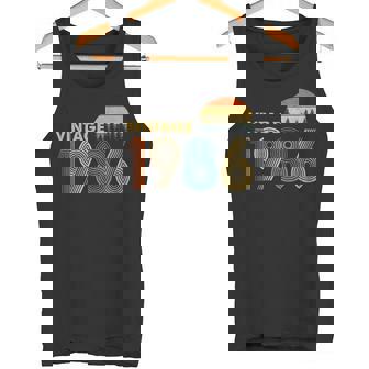 1986 Vintage Sunset Tank Top | Mazezy