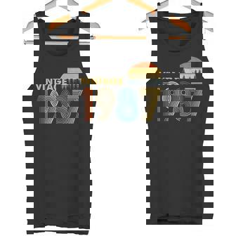 1987 Vintage Sunset Tank Top | Mazezy