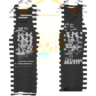 1989 Dog Paw Print Vintage Tank Top | Mazezy