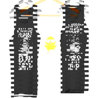 My 1st Grade Students Crack Me Up Easter Day Chick Teacher Tank Top - Monsterry