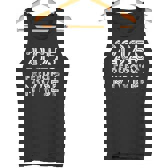 2025 Retirement Retired Dad Mom 2025 Freedom's My Vibe Tank Top - Monsterry