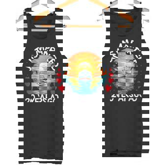 20th Wedding Anniversary Cruise Couples Matching Cruise Trip Tank Top - Monsterry