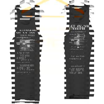 2nd Amendment Gun Control Definition Tank Top - Monsterry