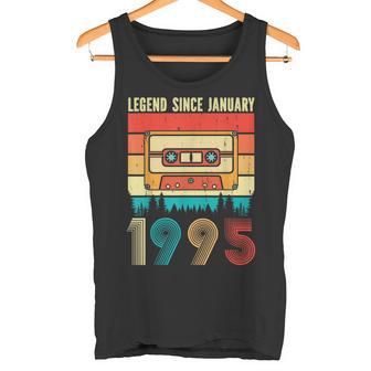 30 Years Old Legend Since January 1995 30Th Birthday Tank Top - Geschenkecke