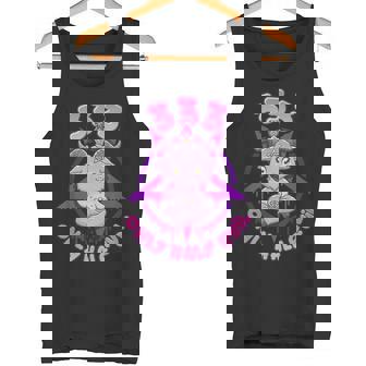333 Only Half Evil I Anime Pastel Grunge Kawaii Baphomet Tank Top - Monsterry