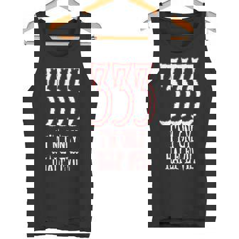333 I'm Only Half Evil Halloween Tank Top - Monsterry