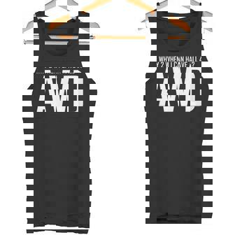 All 4 AWD For All-Wheel Drive Car Fans Tank Top - Monsterry