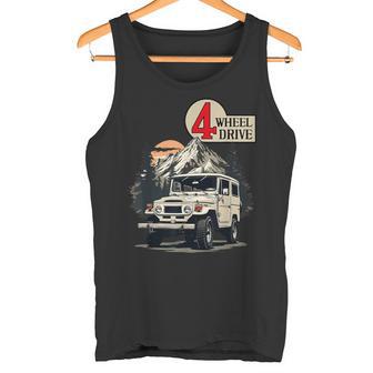 40 Series Cruiser Mountain Offroad 4 Wheel Drive 4wd FJ Tank Top - Monsterry