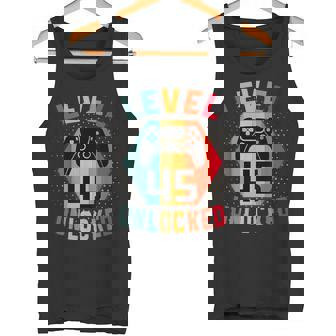 45 Años Cumpleaños Regalo Gamer T Level 45 Unlocked Camiseta sin mangas - Regaloses