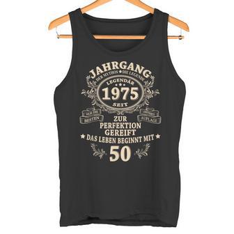 50Th Birthday Man Myth Legendintage 1975 Tank Top - Geschenkecke