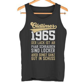 60 Jahre Oldtimer 1965 Der Lack Ist Ab 60 Geburtstag Tank Top - Geschenkecke