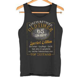 65Th Birthday Man 65 Years Oldtimer 65Er Papa Grandpa Tank Top - Geschenkecke