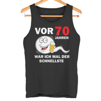 70Th Birthday Man 70 Years Decoration 70S 70Th Birthday Tank Top - Geschenkecke