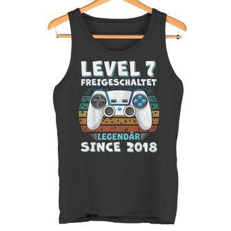 7Th Birthday Boy Decoration 2018 7Th Birthday Tank Top - Geschenkecke