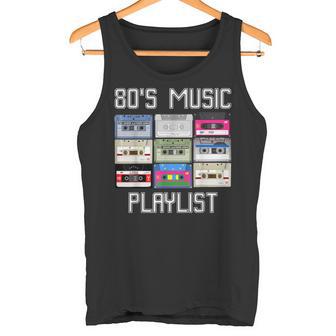 80Er Jahre Retro Motto Kassette 80'S Music Playlist Tank Top - Geschenkecke