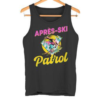 80S Retro Apres-Ski Patrol Wear 90S Skiing Tank Top - Geschenkecke