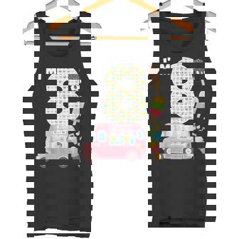 8Th Birthday Crew Ice Cream Truck I'm 8 Bday Ice Cream Party Camiseta sin mangas - Regaloses