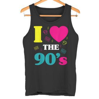 90S Party Outfit Costume Clothing Hits Retro Tank Top - Geschenkecke