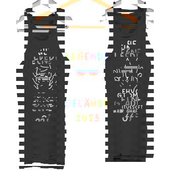 Abitur 2025 Eine Legende Gehtom Gelände Tank Top - Geschenkecke