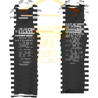 Abril 2005 Retro 20 Regalos De Cumpleaños Para Hombres 20 Años Camiseta sin mangas - Regaloses