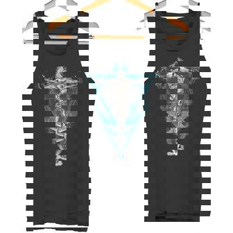 Abstract Jesus Christian Faith Tee Tank Top - Monsterry