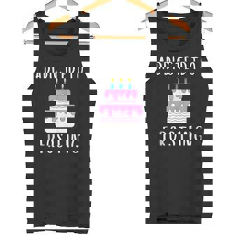 Addicted To Frosting Cake Icing Lover Wedding Cake Frosting Tank Top Tank Top - Monsterry