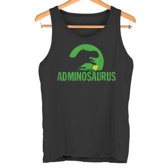 Adminosaurus Administrator It Informatician Nerd Tank Top - Geschenkecke