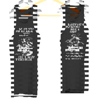 Adventure Begins At Your Library Summer Reading 2024 Camper Tank Top - Monsterry