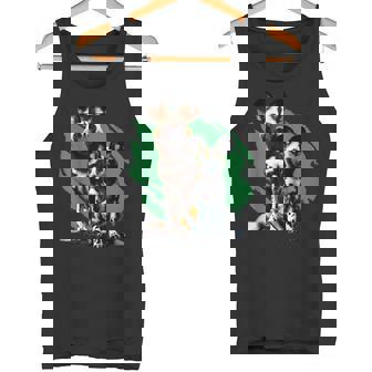 African Painted Wild Dogs Puppy Wild Dog Lovers Tank Top - Monsterry
