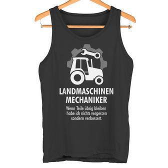 Agricultural Machinery Mechanic Tractor Farmer Tank Top - Geschenkecke