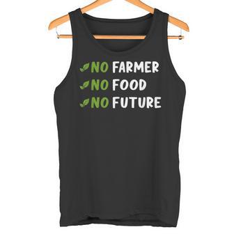 Agriculture No Farmers No Food No Future Tank Top - Geschenkecke