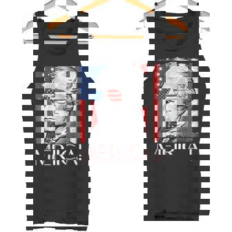 Alexander Hamilton 'Merica Patriot American Flag 4th Of July Tank Top - Monsterry