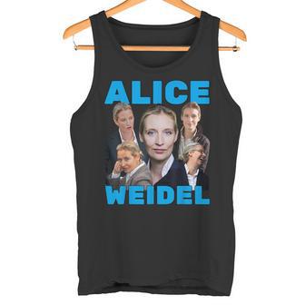 Alice Weidel Fan Merch Blue Tank Top - Geschenkecke