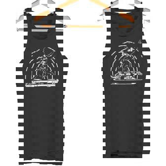 Alien DJ UFO Music Festival EDM Rave Shirt Tank Top - Monsterry