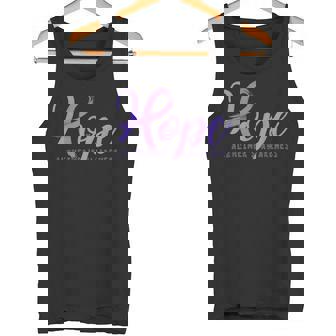 Alzheimer Awareness Hope For A Cure Alzheimer Warrior Tank Top - Monsterry
