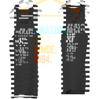 Amazing Wife Since 1994 30th Wedding Anniversary 30 Years Tank Top - Monsterry