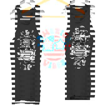 America Vibes American Freedom Patriotic Happy 4th Of July Tank Top Tank Top - Monsterry