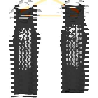 American Flag Beach Tennis Clothing Vintage Beach Tennis Tank Top - Monsterry