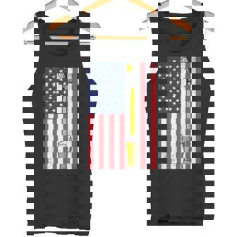 American Flag Beer Tap Home Brewery Pint Of Ale Premium Tank Top - Monsterry