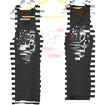 American Flag Dog And Cat Paw Patriotic 4th Of July Tank Top - Monsterry
